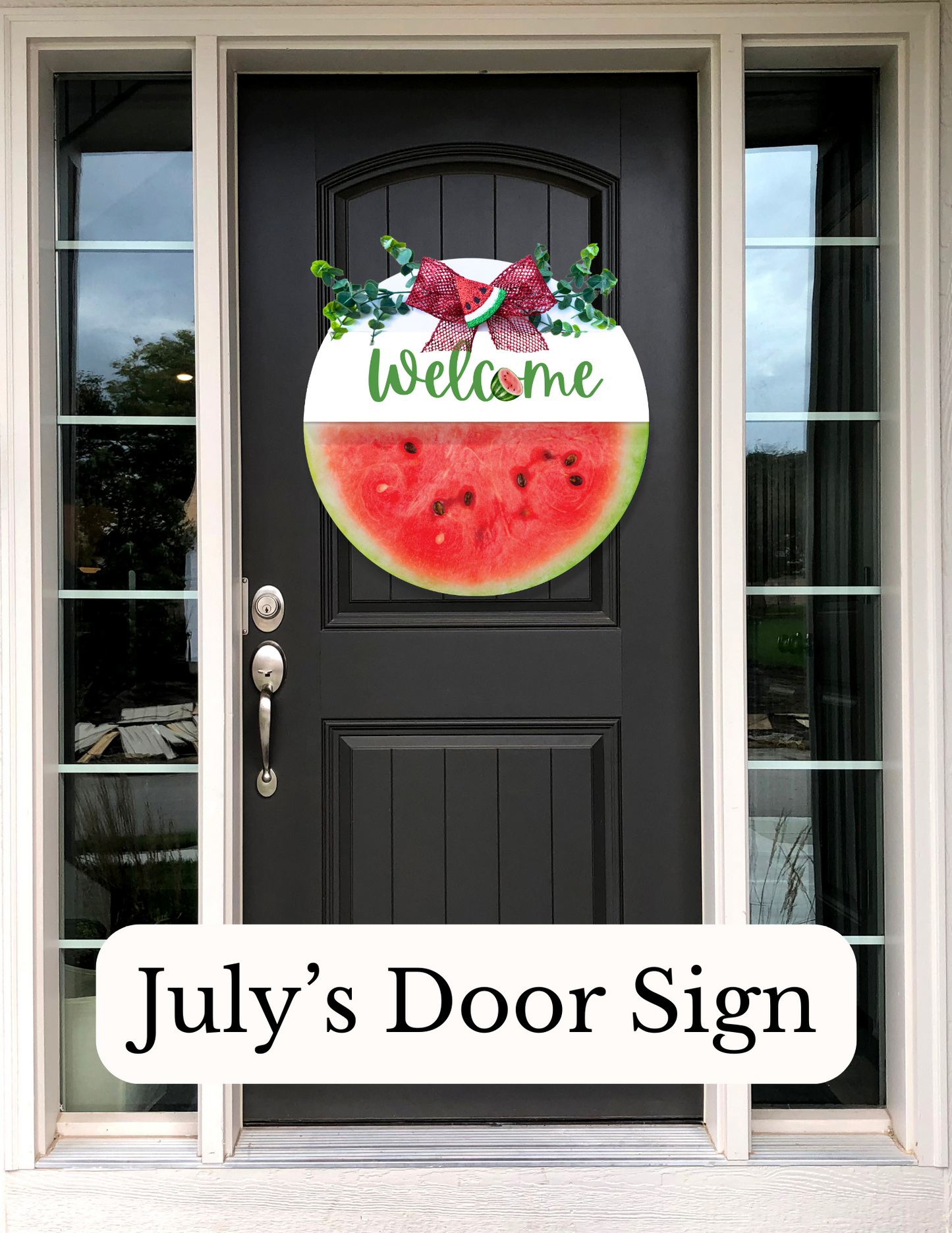 Darling's Monthly Door Decor