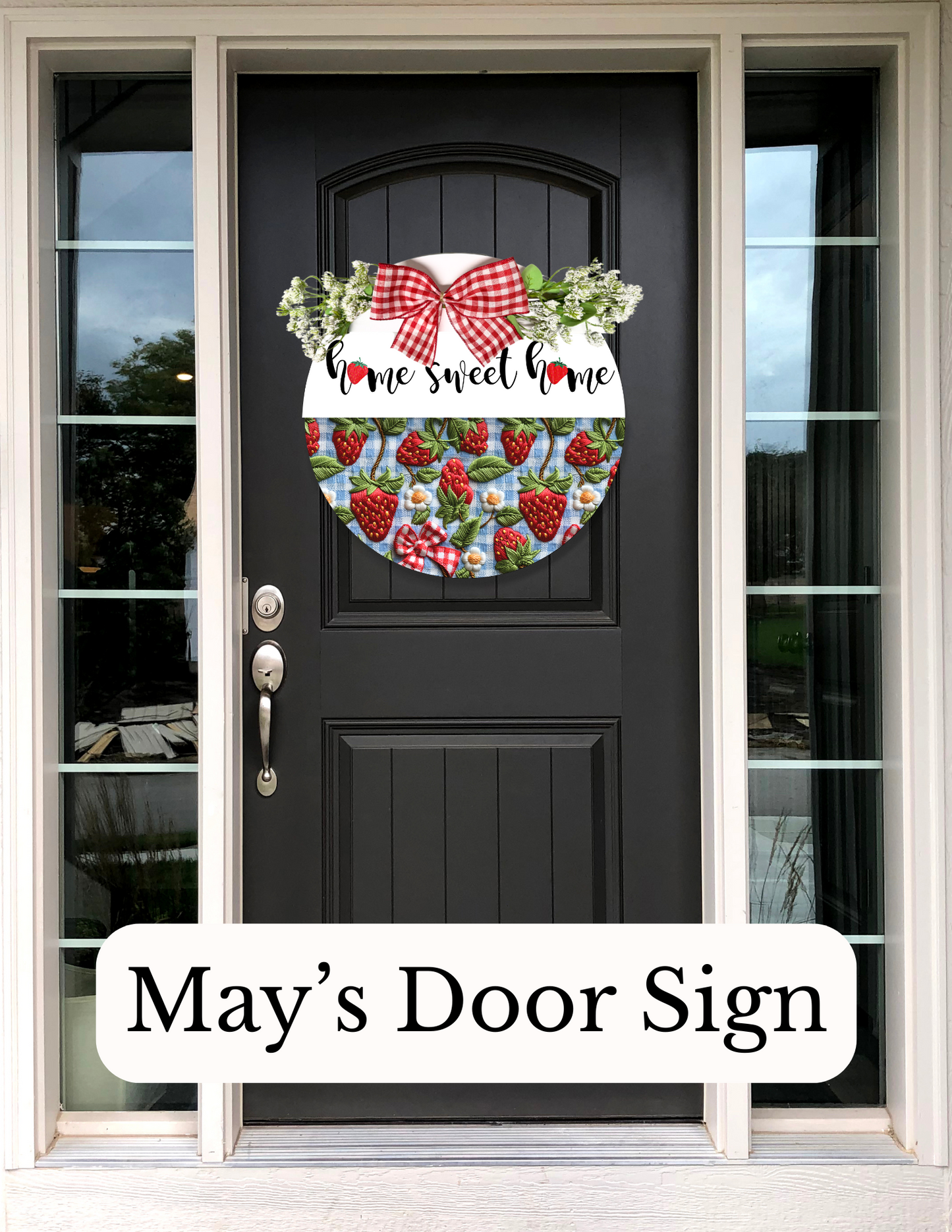 Darling's Monthly Door Decor