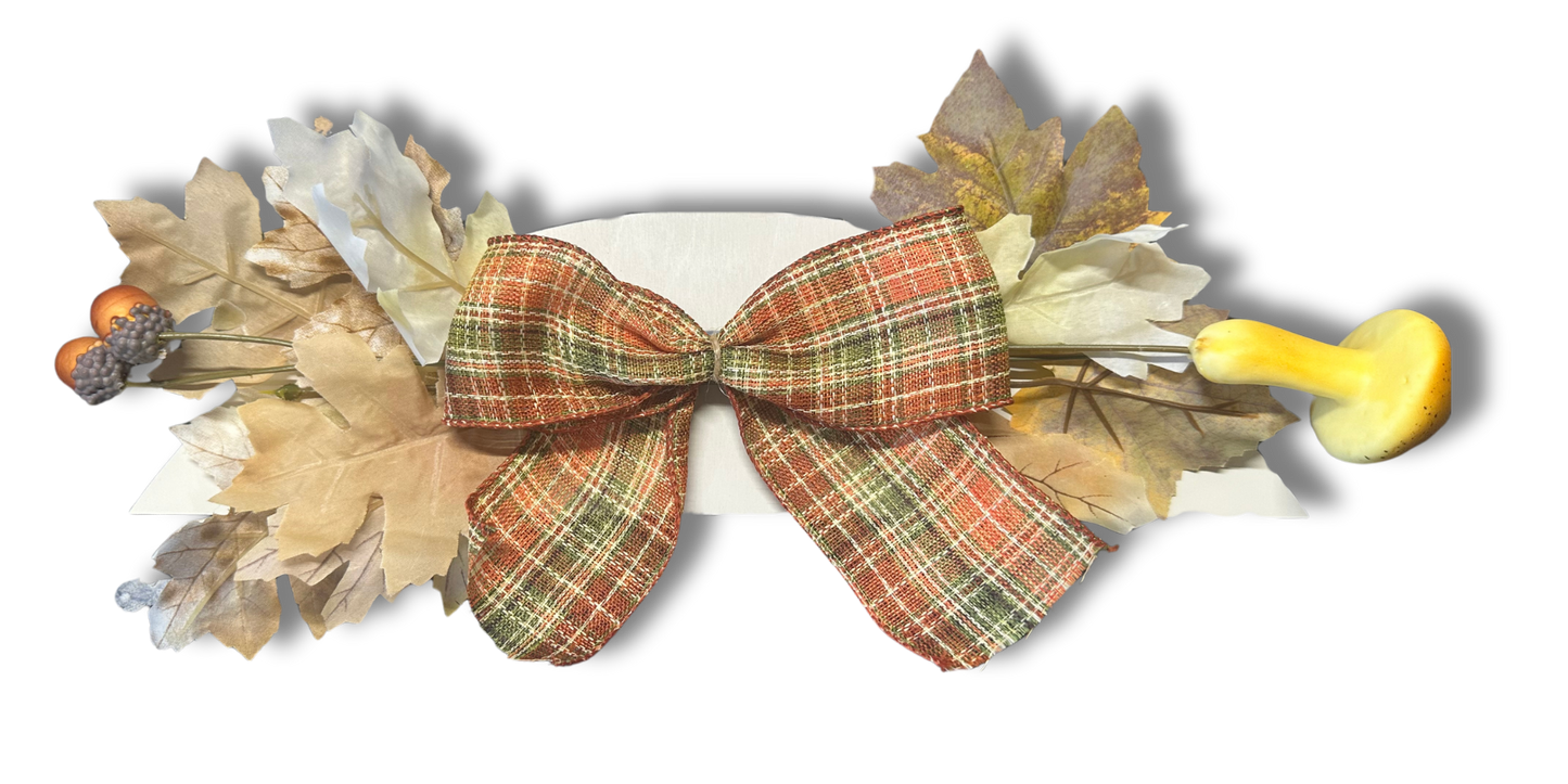 Limited edition TOPS-FALL PLAID