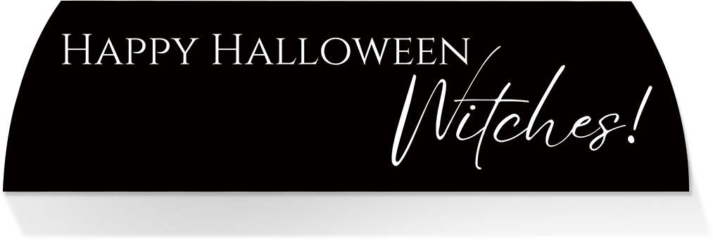 Limited Edition MIDDLE -HAPPY HALLOWEEN WITCHES