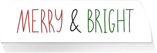 Limited Edition MIDDLE -MERRY AND BRIGHT