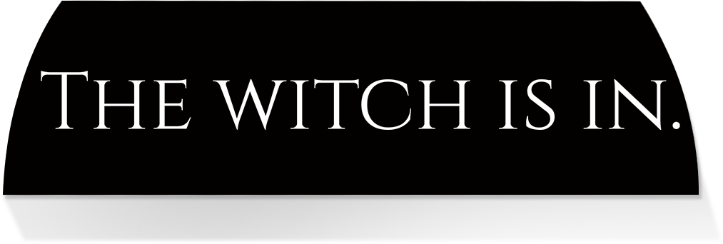 Limited Edition MIDDLE -THE WITCH IS IN