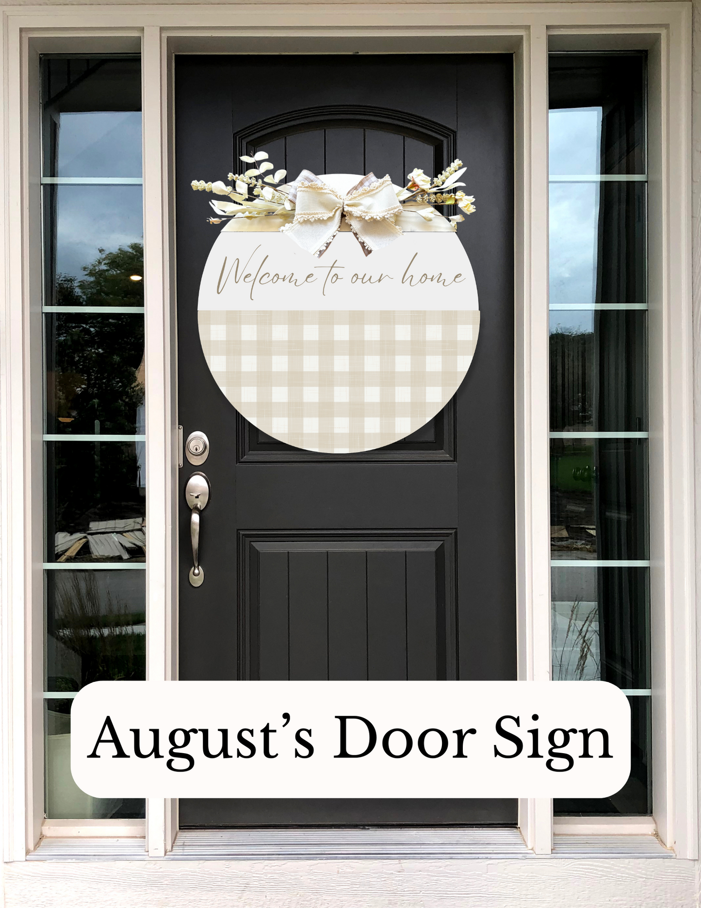 Darling's Monthly Door Decor