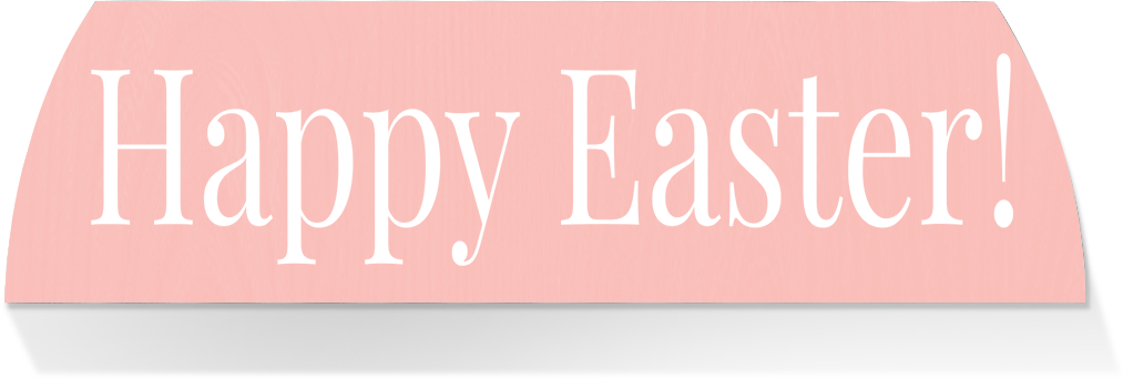 Limited Edition MIDDLE -HAPPY EASTER