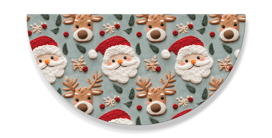 Limited Edition BOTTOM- KNIT SANTA AND RUDOLPH