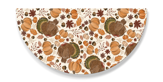 Limited Edition BOTTOM-WATERCOLOR TURKEYS