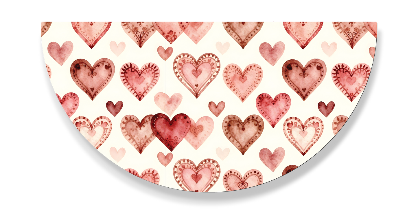 Limited Edition BOTTOM- WATERCOLOR HEARTS