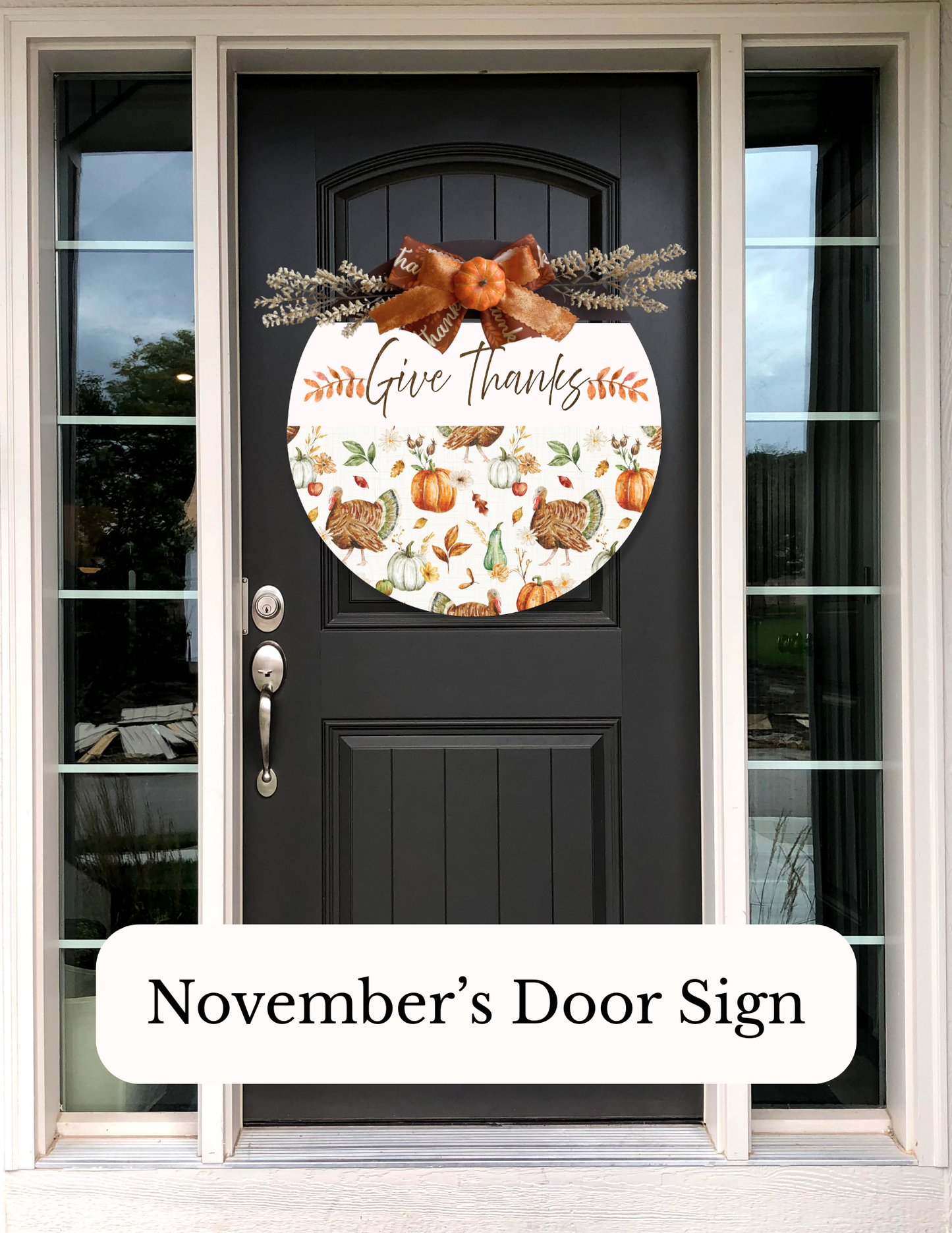 Darling's Monthly Door Decor
