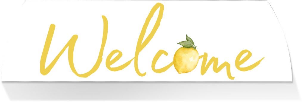 Limited Edition MIDDLE-WELCOME LEMON