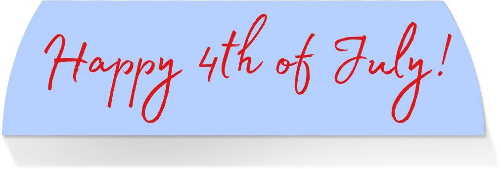 Limited Edition MIDDLE-HAPPY 4TH OF JULY
