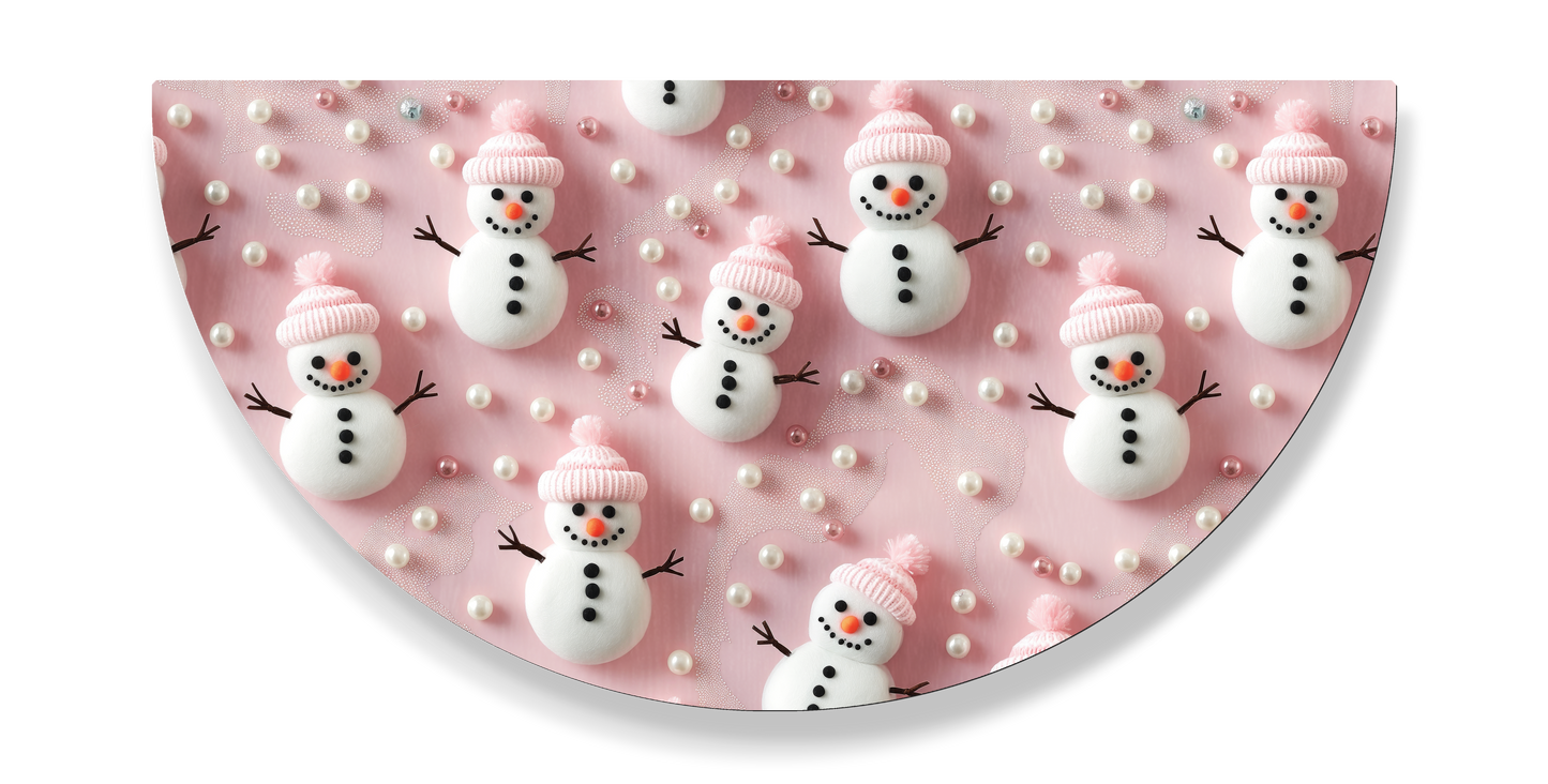 Limited Edition BOTTOM- PINK SNOWMAN DREAMS