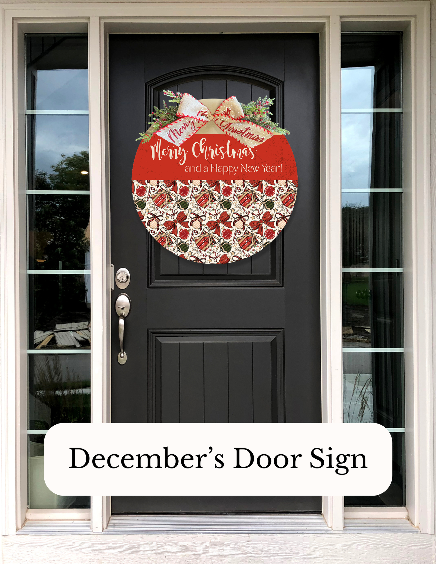 Darling's Monthly Door Decor