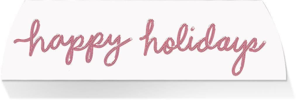 Limited Edition MIDDLE -HAPPY HOLIDAYS
