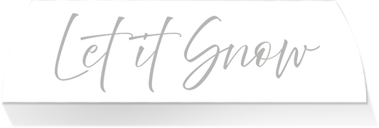 Limited Edition MIDDLE -LET IT SNOW