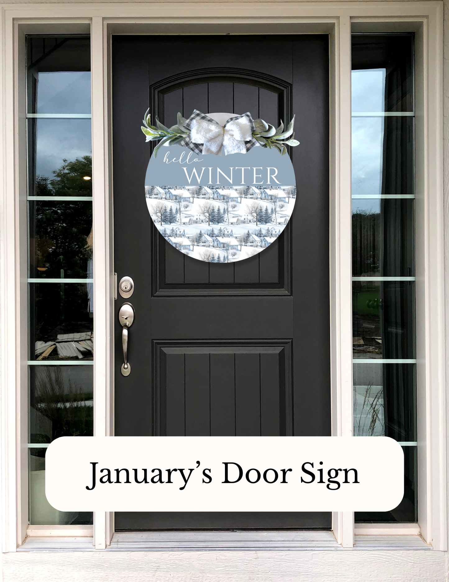 Darling's Monthly Door Decor