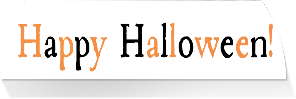 Limited Edition MIDDLE-HAPPY HALLOWEEN