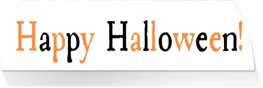 Limited Edition MIDDLE-HAPPY HALLOWEEN