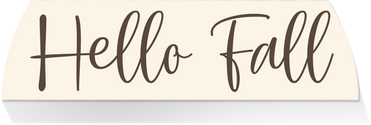 Limited Edition MIDDLE-HELLO FALL
