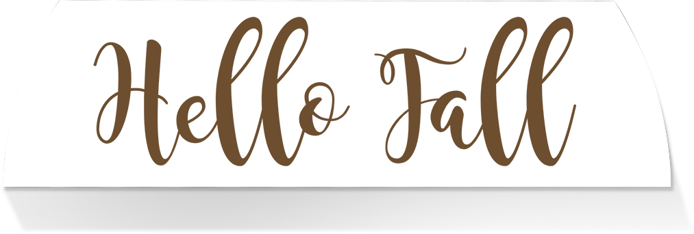 Limited Edition MIDDLE - HELLO FALL – Darling Door Decor