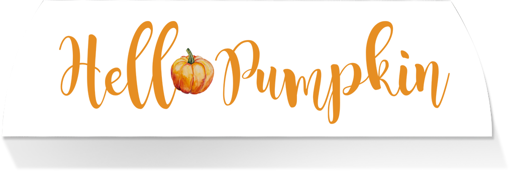 Limited Edition MIDDLE - HELLO PUMPKIN