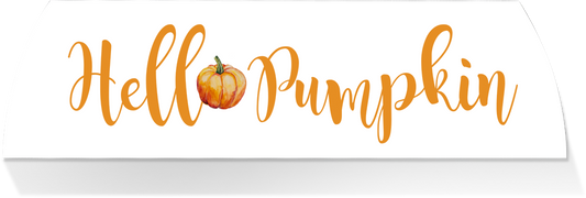 Limited Edition MIDDLE - HELLO PUMPKIN