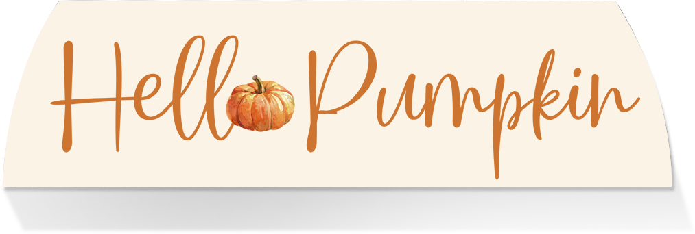 Limited Edition MIDDLE-HELLO PUMPKIN