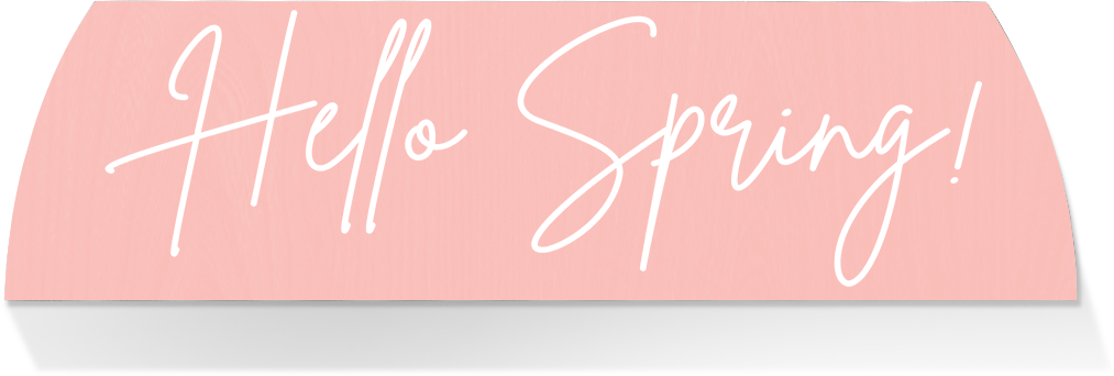 Limited Edition MIDDLE -HELLO SPRING