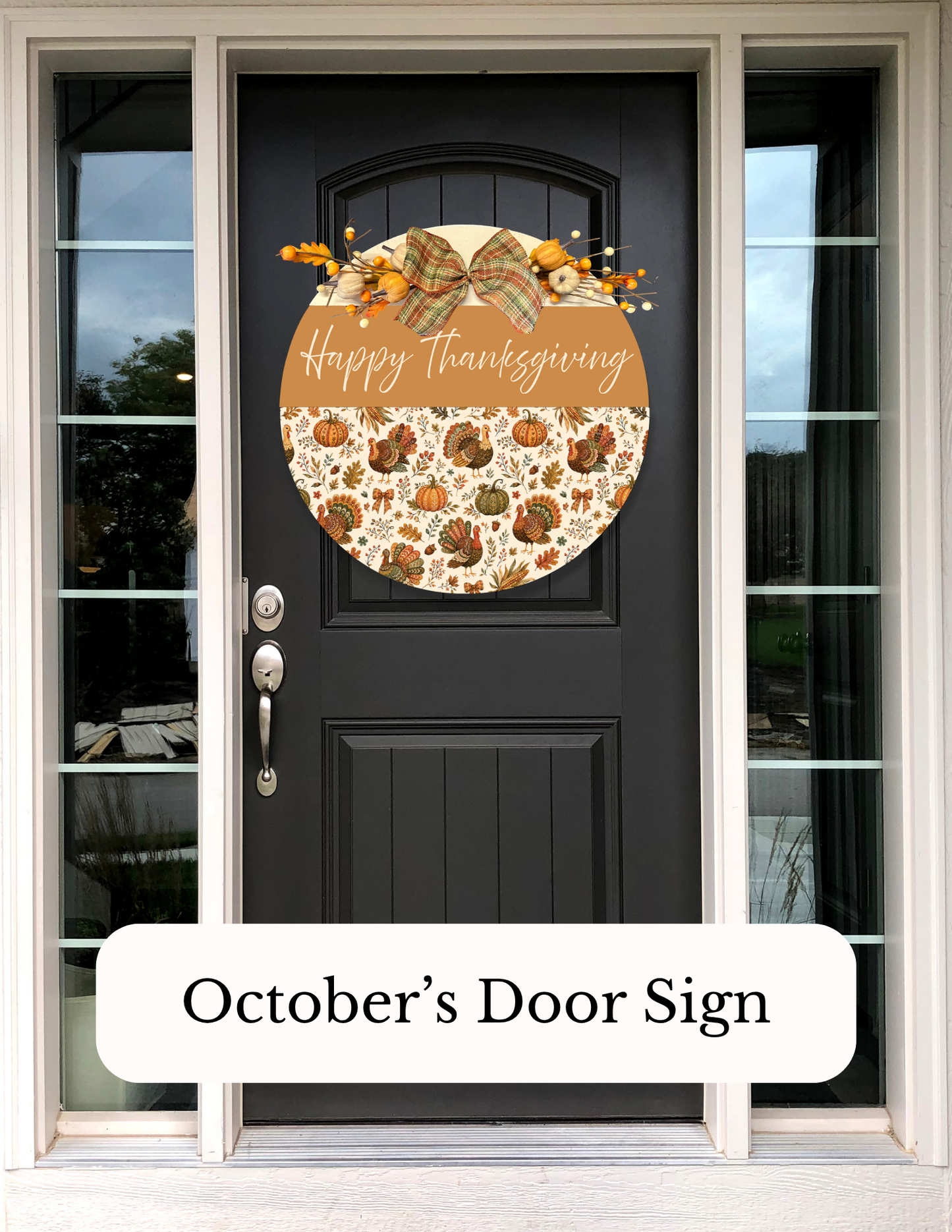 Darling's Monthly Door Decor
