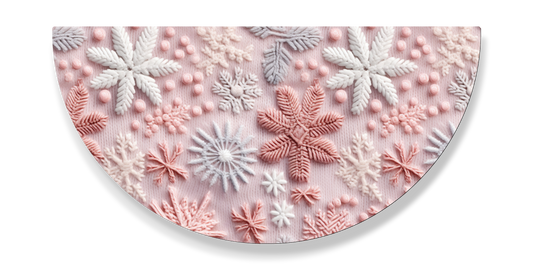 Limited Edition BOTTOM- PINK SNOWFLAKES